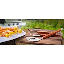 Officially Licensed MLB 3-Piece BBQ Set - Tampa Bay Rays