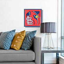 Officially Licensed MLB 3D Logo Series 12 x 12 Wall Art - St. Louis