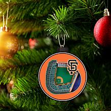 Officially Licensed MLB 3D StadiumView Ornament 2-Pack - Giants 