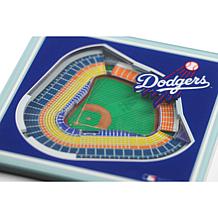 Officially Licensed MLB 3D StadiumViews Coasters - Los Angeles Dodgers