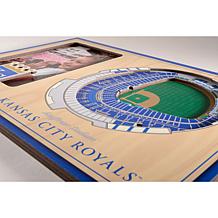 Officially Licensed MLB 3D StadiumViews Frame - Kansas City Royals