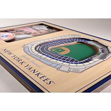 Officially Licensed MLB 3D StadiumViews Frame - New York Yankees