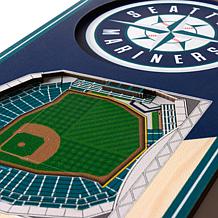 Officially Licensed MLB 6" x 19" 3-D Stadium Banner - Seattle Mariners