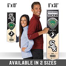 Officially Licensed MLB 6" x 19" 3D Stadium Banner - Chicago White Sox