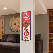 Officially Licensed MLB 6x19" 3-D Stadium Banner - St. Louis Cardinals
