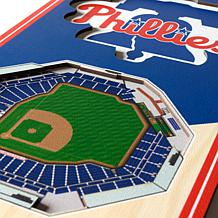 Officially Licensed MLB 6x19" 3D Stadium Banner- Philadelphia Phillies