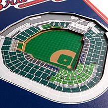 Officially Licensed MLB Atlanta Braves 3D Stadium Banner