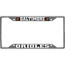 Officially Licensed MLB Baltimore Orioles Metal License Plate Frame