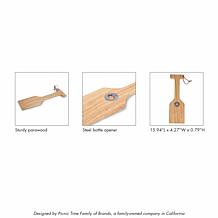 Officially Licensed MLB BBQ Grill Scraper with Bottle Opener - Yankees