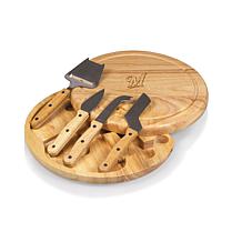 Officially Licensed MLB Cheese Cutting Board & Tools Set - Brewers