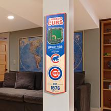 Officially Licensed MLB Chicago Cubs 3D Stadium Banner