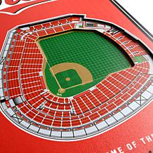 Officially Licensed MLB Cincinnati Reds 3D Stadium Banner