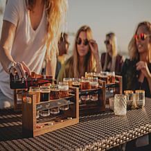 Officially Licensed MLB Craft Beer Flight Sampler - Texas Rangers