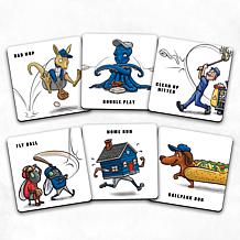 Officially Licensed MLB Licensed Memory Match Game - LA. Dodgers