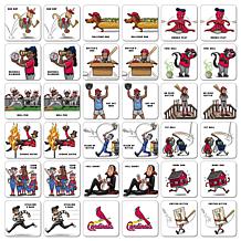 Officially Licensed MLB Licensed Memory Match Game - St. Louis