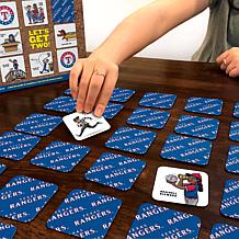 Officially Licensed MLB Licensed Memory Match Game - Texas Rangers
