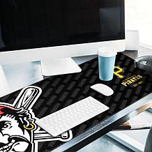 Officially Licensed MLB Logo Series Desk Pad - Pittsburgh Pirates