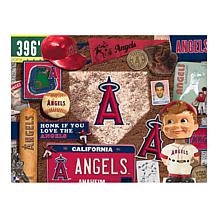 Officially Licensed MLB Los Angeles Angels Retro 500-Piece Puzzle