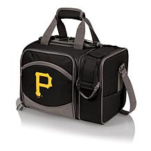 Officially Licensed MLB Malibu Picnic Basket Cooler - Pittsburgh