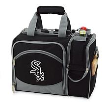 Officially Licensed MLB Malibu Picnic Basket Cooler - White Sox