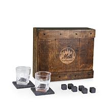 Officially Licensed MLB New York Mets Whiskey Box Gift Set