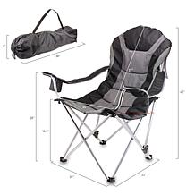Officially Licensed MLB Reclining Camp Chair - Colorado Rockies