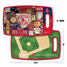 Officially Licensed MLB Retro Series Cutting Board - Boston Red Sox