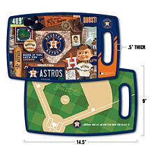 Officially Licensed MLB Retro Series Cutting Board - Houston Astros