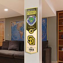 Officially Licensed MLB San Diego Padres 3D Stadium Banner
