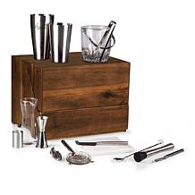 Officially Licensed MLB St. Louis Cardinals Acacia Tabletop Bar Set