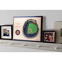 Officially Licensed MLB StadiumViews 3D Wall Art- Washington Nationals