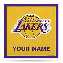 Los Angeles Lakers NBA Champions Bronze Coin Banner Collection