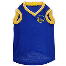 Officially Licensed NBA PetsFirst Golden State Basketball Mesh Jersey