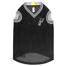 Officially Licensed NBA PetsFirst Spurs Basketball Mesh Jersey