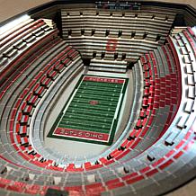 Officially Licensed NCAA 25-Layer StadiumViews End Table - Ohio State