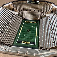Officially Licensed NCAA 25-Layer StadiumViews End Table - Iowa
