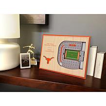 Officially Licensed NCAA 3-D Desktop Display - Texas Longhorns