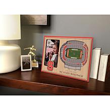 Officially Licensed NCAA 3-D Stadium Views Picture Frame -  Wolfpack 