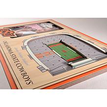 Officially Licensed NCAA 3-D Stadium Views Picture Frame -  Cowboys 