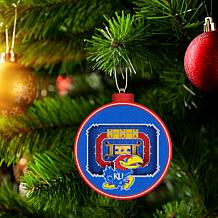 Officially Licensed NCAA 3D StadiumView Ornament 2-pack - Kansas
