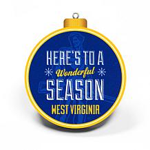 Officially Licensed NCAA 3D StadiumView Ornament 2-pack-West Virginia