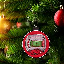 Officially Licensed NCAA 3D StadiumView Ornament 2-pack - Arkansas