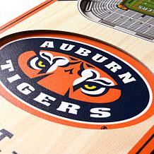 Officially Licensed NCAA 6" x 19" 3D Stadium Banner - Auburn Tigers