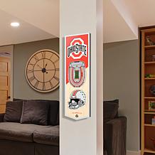 Officially Licensed NCAA 6" x 19" 3D Stadium Banner - Buckeyes