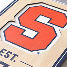 Officially Licensed NCAA 6" x 19" 3D Stadium Banner - Syracuse BB
