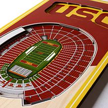 Officially Licensed NCAA 6" x 19" 3D Stadium Banner - USC Trojans