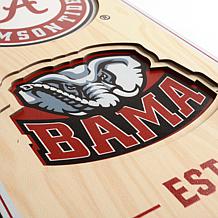 Officially Licensed NCAA Alabama Crimson Tide 3D Stadium Banner