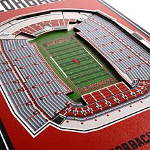 Officially Licensed NCAA Arkansas Razorbacks 3D Stadium Banner