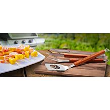 Officially-licensed NCAA Classic 3-Piece BBQ Set - Clemson Tigers 