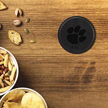 Officially Licensed NCAA Clemson Tigers Black Personalized Coaster Set